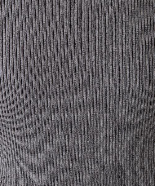 COLLAGE GALLARDAGALANTE（コラージュガリャルダガランテ）の「フリルリブニット（ニット/セーター・レディース・チャコールグレー/ベージュ・FREE）」の20枚目の写真