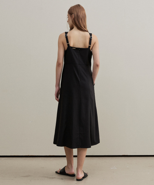 ARTID（アルティーダ）の「バックルビスチェワンピース_BLACK（ワンピース・レディース・ブラック・MEDIUM/SMALL）」の2枚目の写真