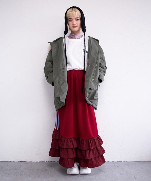 PUNYUS（プニュズ）の「【予約】N-3B（ミリタリージャケット・レディース・カーキ/ネイビー/ピンク・1/2/3/4/5）」の4枚目の写真