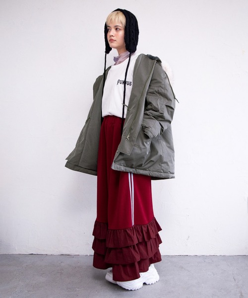 PUNYUS（プニュズ）の「【予約】N-3B（ミリタリージャケット・レディース・カーキ/ネイビー/ピンク・1/2/3/4/5）」の10枚目の写真