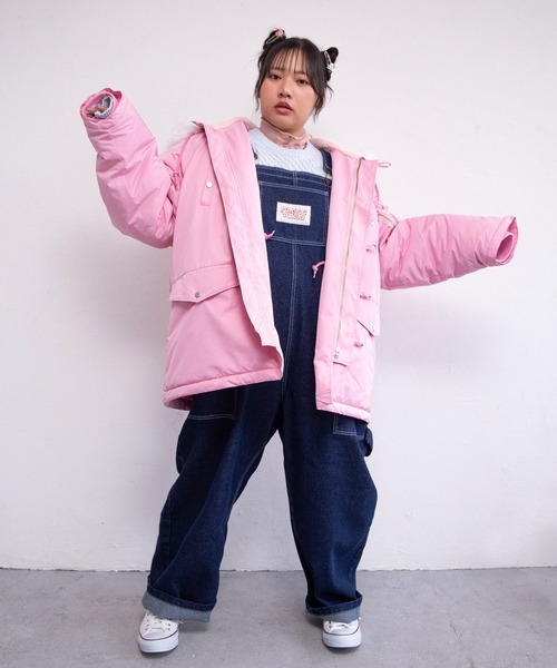 PUNYUS（プニュズ）の「【予約】N-3B（ミリタリージャケット・レディース・カーキ/ネイビー/ピンク・1/2/3/4/5）」の14枚目の写真