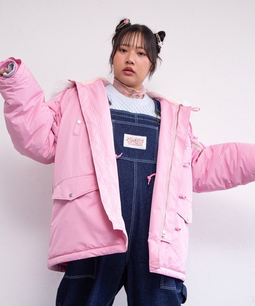 PUNYUS（プニュズ）の「【予約】N-3B（ミリタリージャケット・レディース・カーキ/ネイビー/ピンク・1/2/3/4/5）」の15枚目の写真