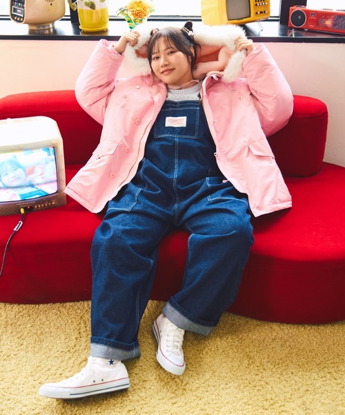 PUNYUS（プニュズ）の「【予約】N-3B（ミリタリージャケット・レディース・カーキ/ネイビー/ピンク・1/2/3/4/5）」の21枚目の写真