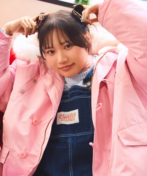 PUNYUS（プニュズ）の「【予約】N-3B（ミリタリージャケット・レディース・カーキ/ネイビー/ピンク・1/2/3/4/5）」の22枚目の写真