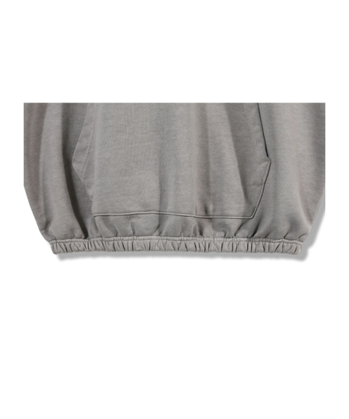 GUBIN(グビン)の「ピグメントラインバンディングフードパーカー - ライトグレー(パーカー・レディース・その他・SMALL/MEDIUM/LARGE)」の5枚目の写真