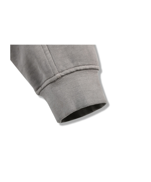 GUBIN(グビン)の「ピグメントラインバンディングフードパーカー - ライトグレー(パーカー・レディース・その他・SMALL/MEDIUM/LARGE)」の6枚目の写真