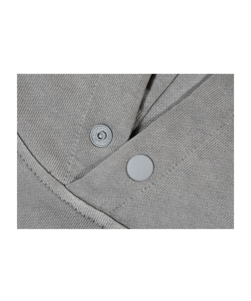 GUBIN(グビン)の「ピグメントラインバンディングフードパーカー - ライトグレー(パーカー・レディース・その他・SMALL/MEDIUM/LARGE)」の7枚目の写真
