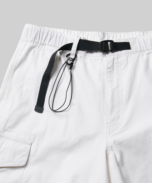 MUSINSA STANDARD（ムシンサスタンダード）の「[シティレジャー] ワイドベルトカーゴパンツ [ホワイト]（その他パンツ・メンズ・その他・40/38/42/36/34/32/30/31/33/26/28/29）」の11枚目の写真
