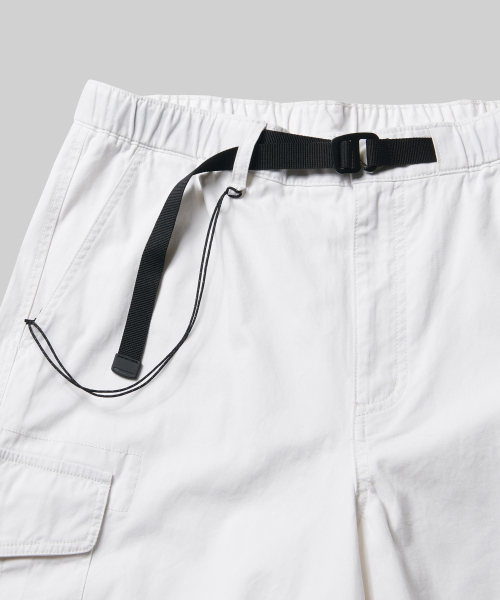 MUSINSA STANDARD（ムシンサスタンダード）の「[シティレジャー] ワイドベルトカーゴパンツ [ホワイト]（その他パンツ・メンズ・その他・40/38/42/36/34/32/30/31/33/26/28/29）」の12枚目の写真