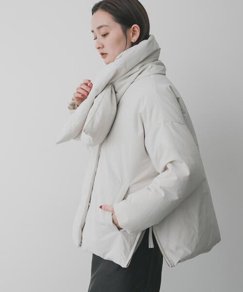 セール】『WEB/一部店舗限定』マフラーツキシームレスダウン（ダウン