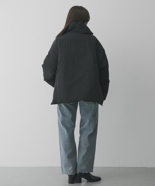 WEB/一部店舗限定』マフラーツキシームレスダウン（ダウンジャケット