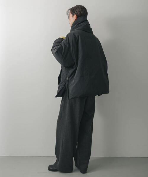 WEB/一部店舗限定』マフラーツキシームレスダウン（ダウンジャケット