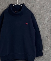 スウェット ハイネックトップス」に該当するブルー・ネイビー/青色系の