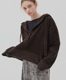 PUBLIC TOKYO（パブリックトウキョウ）の「ルーズニットフーディ（パーカー）」