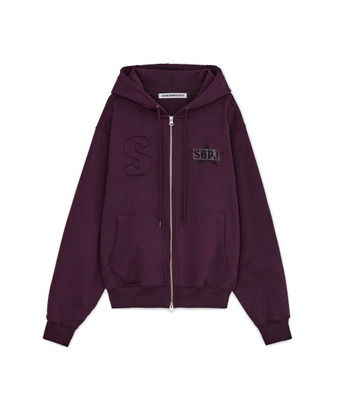 SUNBURNPROJECT(サンバーンプロジェクト)の「Logo Patch Hoodie Zip-up, PURPLE(パーカー・レディース・その他・FREE)」の18枚目の写真
