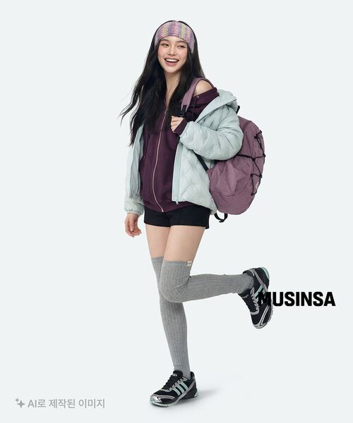 SUNBURNPROJECT(サンバーンプロジェクト)の「Logo Patch Hoodie Zip-up, PURPLE(パーカー・レディース・その他・FREE)」の6枚目の写真