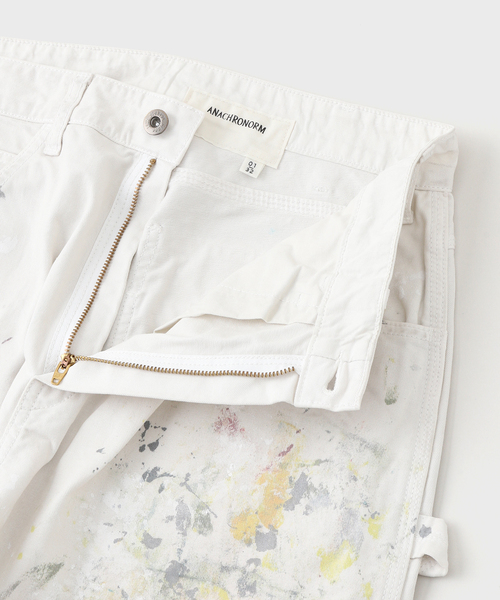 Anachronorm（アナクロノーム）の「ANACHRONORM / アナクロノーム DART PAINT DOUBLE KNEE（その他パンツ・メンズ・ホワイト×ホワイト・30/32）」の5枚目の写真