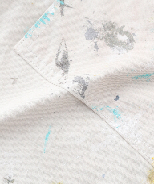 Anachronorm（アナクロノーム）の「ANACHRONORM / アナクロノーム DART PAINT DOUBLE KNEE（その他パンツ・メンズ・ホワイト×ホワイト・30/32）」の6枚目の写真