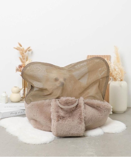 セール】2wayハンモック型メッシュ付きファースリングバッグ【スリング