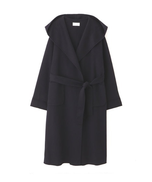 ETRE TOKYO SANTEウールカシミヤフーディーリバーコート SANTEウールカシミヤフーディーリバーコート（その他アウター）｜ETRE