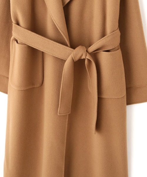 SANTEウールカシミヤフーディーリバーコート（その他アウター）｜ETRE