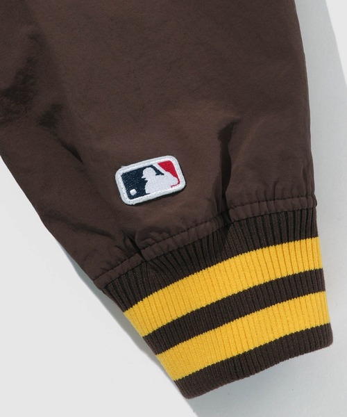 MLB（メジャーリーグベースボール）の「MLB Lightweight Nylon Stadium Jacket/MLBライトウェイトナイロンスタジアムジャケット（ナイロンジャケット・メンズ・ネイビー系/ブルー系/ブラウン系・XL/M/L）」の19枚目の写真