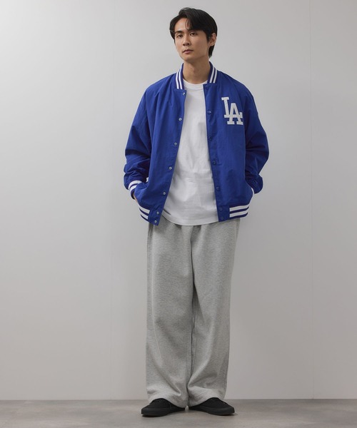 MLB(メジャーリーグベースボール)の「MLB Lightweight Nylon Stadium Jacket/MLBライトウェイトナイロンスタジアムジャケット(ナイロンジャケット・メンズ・ネイビー系/ブルー系/ブラウン系・XL/M/L)」の12枚目の写真