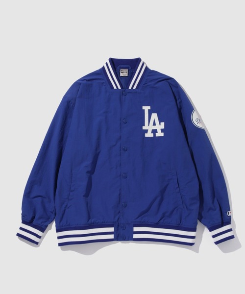 MLB（メジャーリーグベースボール）の「MLB Lightweight Nylon Stadium Jacket/MLBライトウェイトナイロンスタジアムジャケット（ナイロンジャケット・メンズ・ネイビー系/ブルー系/ブラウン系・XL/M/L）」の8枚目の写真