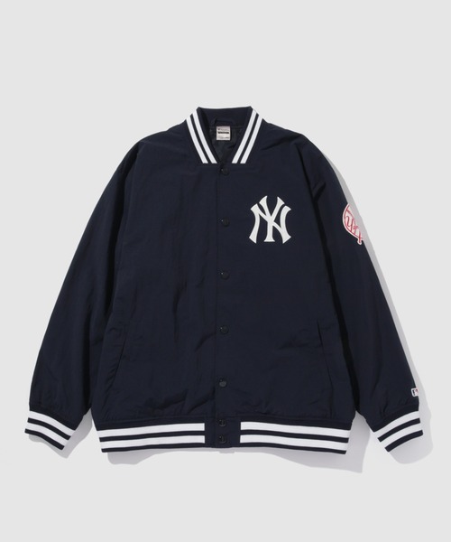 MLB（メジャーリーグベースボール）の「MLB Lightweight Nylon Stadium Jacket/MLBライトウェイトナイロンスタジアムジャケット（ナイロンジャケット・メンズ・ネイビー系/ブルー系/ブラウン系・XL/M/L）」の10枚目の写真