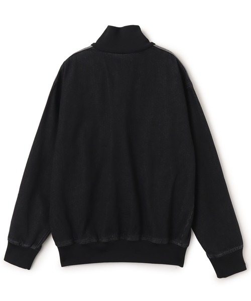 adidas（アディダス）の「adidas ADICOLOR DENIM FIREBIRD TRACK TOP / アディダス アディカラー デニム ファイヤーバード トラック トップ（その他アウター・メンズ・ブラック・M/L/XL/XXL/S）」の9枚目の写真