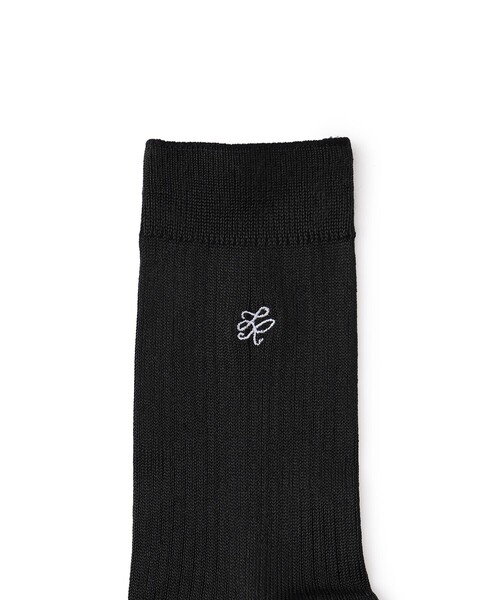 ROPE' PICNIC（ロペピクニック）の「RPロゴソックス（ソックス/靴下・レディース・ブラック/シルバー/ホワイト/ダークブラウン・FREE）」の10枚目の写真