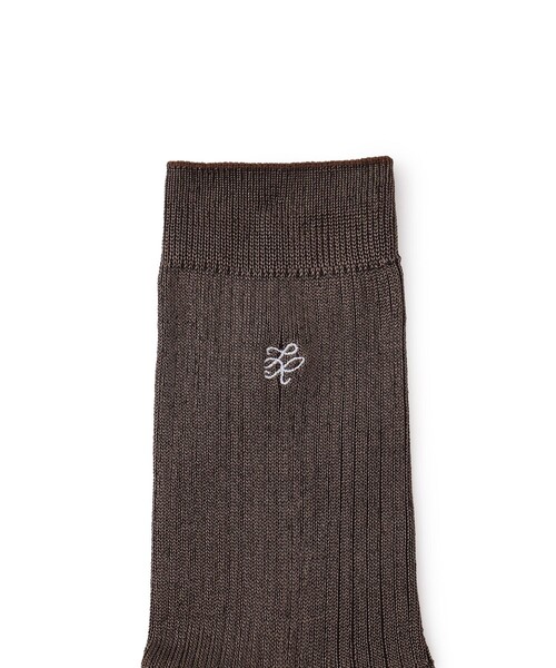 ROPE' PICNIC（ロペピクニック）の「RPロゴソックス（ソックス/靴下・レディース・ブラック/シルバー/ホワイト/ダークブラウン・FREE）」の14枚目の写真