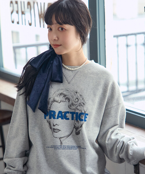 パーソン フォトプリント スウェット/ロゴスウェット（スウェット