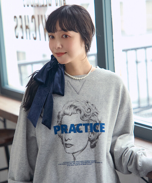 パーソン フォトプリント スウェット/ロゴスウェット（スウェット