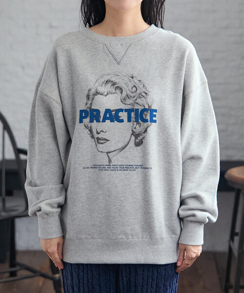 パーソン フォトプリント スウェット/ロゴスウェット（スウェット