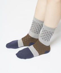 gomme | ドットカラーブロックソックス(ソックス/靴下)