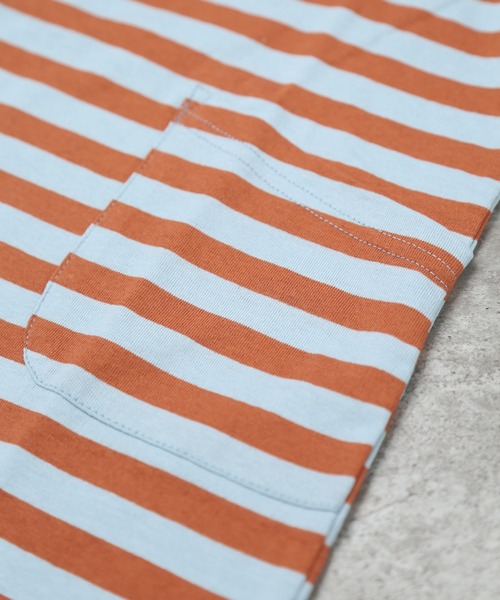 DILASH(ディラッシュ)の「ボーダー長袖ドルマンワンピース(ワンピース・キッズ・パープル/ブルー/グリーン・100/90/120/110/130)」の8枚目の写真