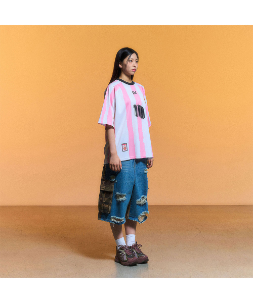 SCHISM INDUCING(スキズムインデューシング)の「TAU REPLICA T SHIRT_PINK(Tシャツ/カットソー・レディース・その他・MEDIUM/LARGE)」の8枚目の写真