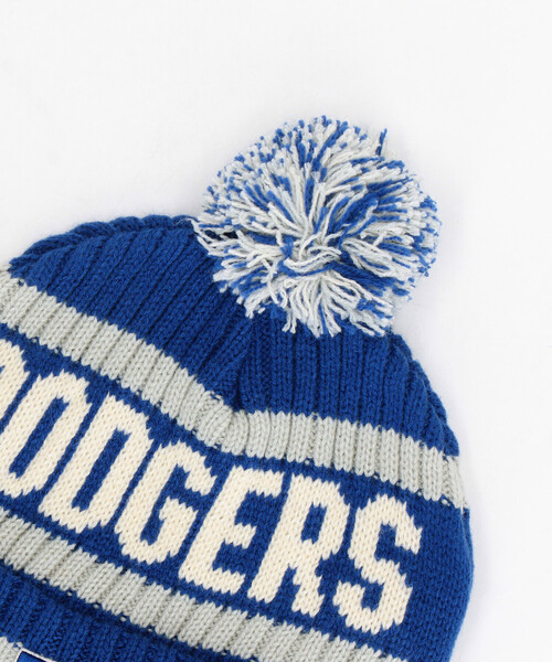 FREAK'S STORE（フリークスストア）の「’47/フォーティーセブン 47 カフニット ポンポン 限定展開（ニットキャップ/ビーニー・レディース・オフホワイト/ブルー/ネイビー・ONE SIZE）」の5枚目の写真