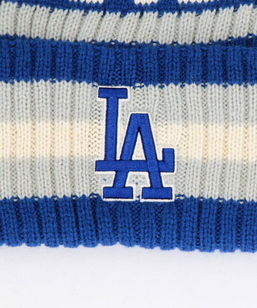 FREAK'S STORE（フリークスストア）の「’47/フォーティーセブン 47 カフニット ポンポン 限定展開（ニットキャップ/ビーニー・レディース・オフホワイト/ブルー/ネイビー・ONE SIZE）」の6枚目の写真