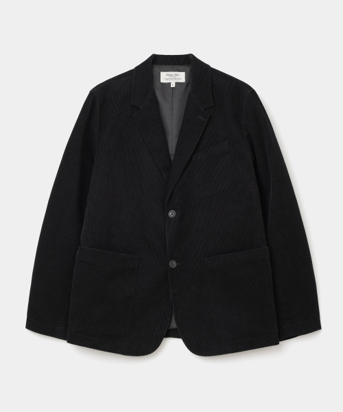 UNIFORM BRIDGE(ユニフォームブリッジ)の「corduroy blazer jacket black(テーラードジャケット・メンズ・その他・LARGE/X-LARGE/XX-LARGE/MEDIUM)」の1枚目の写真