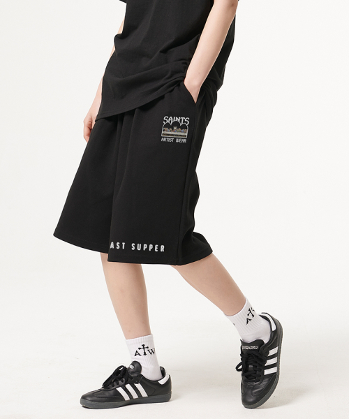 ARTISTWEAR（アーティストウェア）の「[ATW] セイントバミューダパンツ（その他パンツ・レディース・ブラック・MEDIUM/LARGE/X-LARGE/XXXX-LARGE）」の4枚目の写真