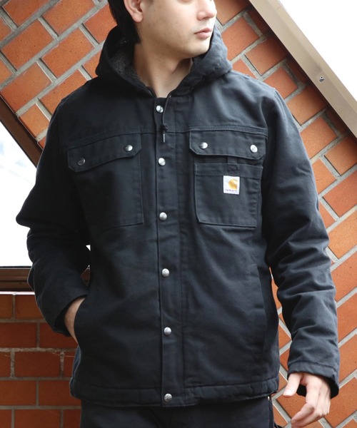 Carhartt ダックワークジャケット 裏ボア（ブルゾン）｜Carhartt