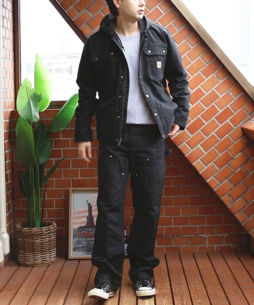 Carhartt(カーハート)の「Carhartt ダックワークジャケット 裏ボア(ブルゾン・メンズ・ブラウン/ブラック・X-LARGE/LARGE/MEDIUM/SMALL)」の10枚目の写真