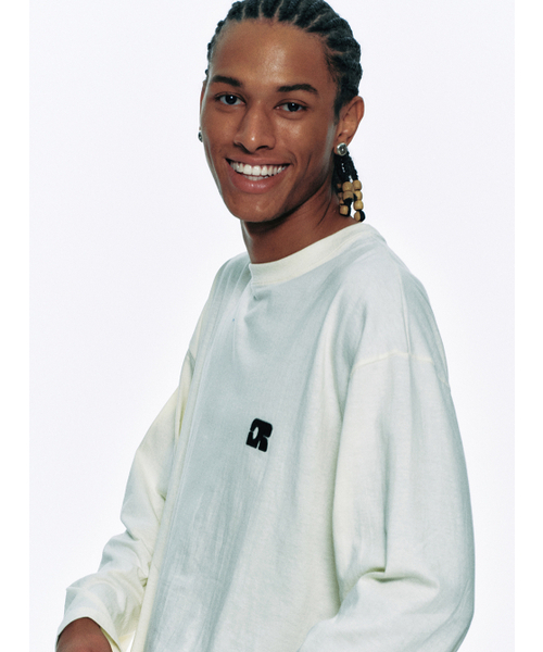 CENTAUR.KR（セントール）の「CENTAUR LONG SLEEVE T-SHIRT_IVORY（Tシャツ/カットソー・レディース・その他・SMALL/MEDIUM/LARGE）」の8枚目の写真