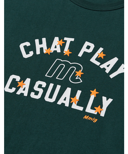 MMLG（エムエムエルジー）の「[Mmlg] PLAY HEAVY HF-T (DEEP GREEN)（Tシャツ/カットソー・レディース・その他・X-SMALL/SMALL/MEDIUM/LARGE/X-LARGE）」の4枚目の写真