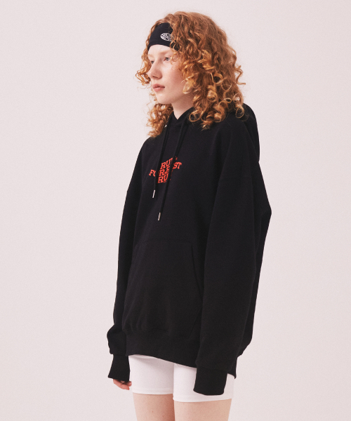 MENASOO（ミナス）の「For Rest Run Basic Hoodie_Black（パーカー・レディース・ブラック・SMALL/MEDIUM）」の2枚目の写真
