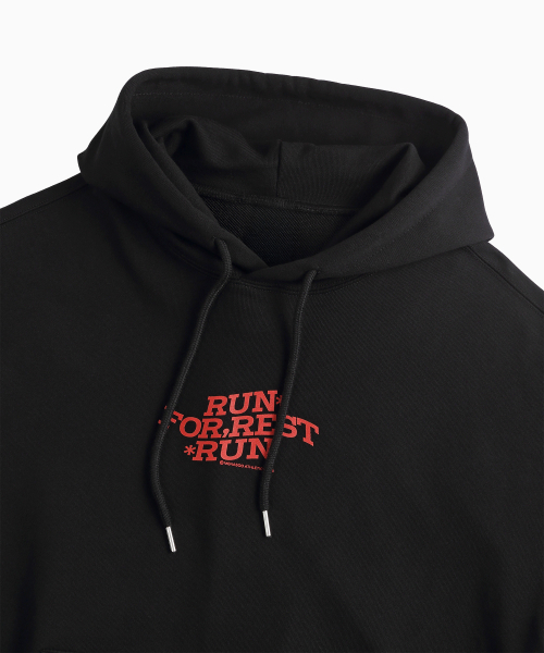 MENASOO（ミナス）の「For Rest Run Basic Hoodie_Black（パーカー・レディース・ブラック・SMALL/MEDIUM）」の11枚目の写真
