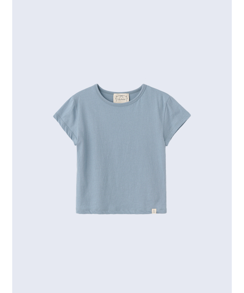 LILY HEIZE（リリーヘイズ）の「ニカスリムバンファルティ_DARK BLUE（Tシャツ/カットソー・レディース・ダークブルー・FREE）」の4枚目の写真