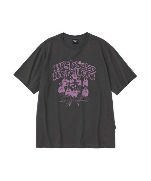 WMC(ダブリューエムシー)の「ファミリーTシャツ_チャコールグレー(Tシャツ/カットソー・メンズ・ダークグレー・MEDIUM/LARGE/X-LARGE)」の1枚目の写真